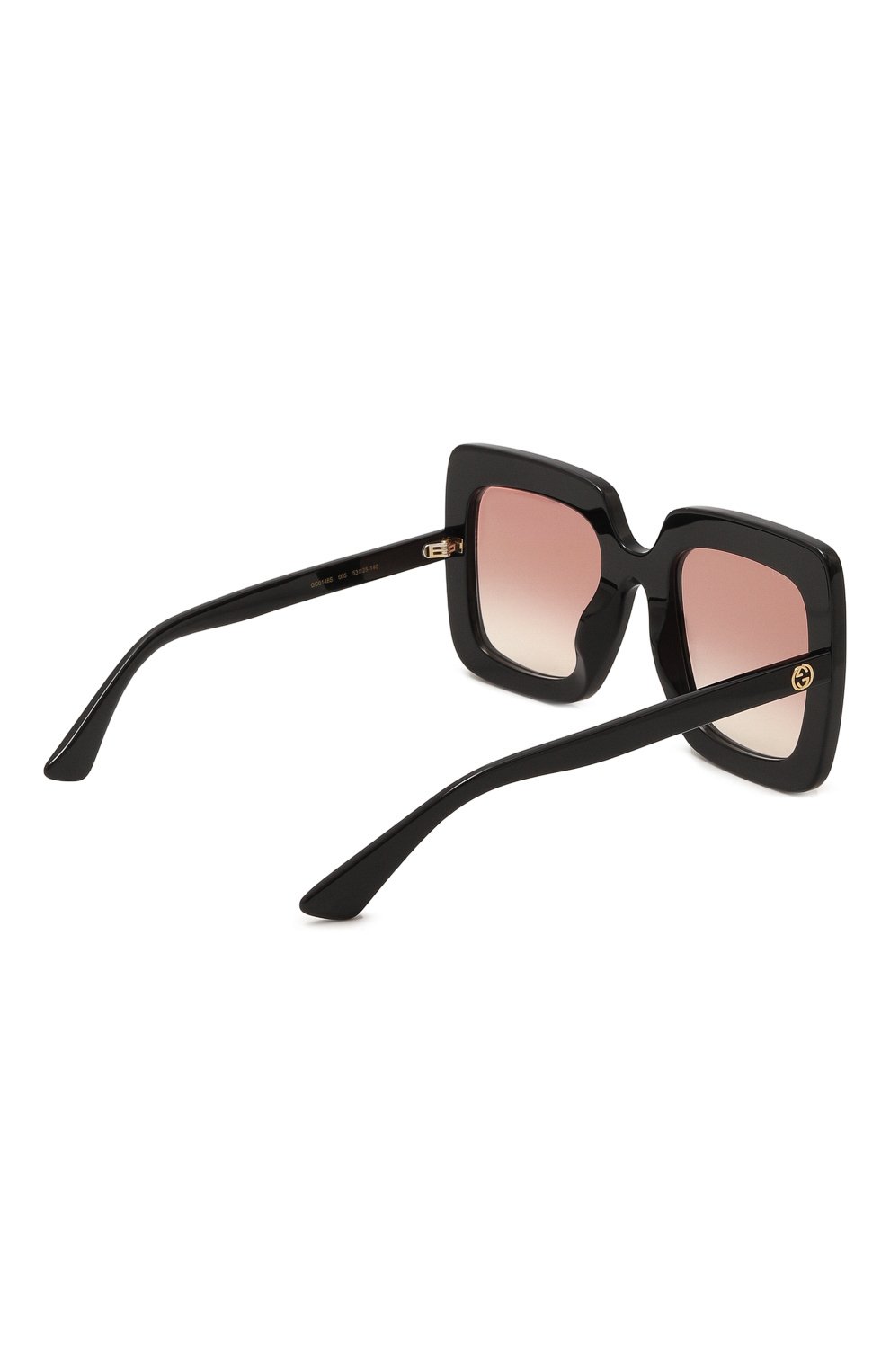 Солнцезащитные очки GUCCI черного цвета по цене 47880 руб., арт. GG0148S/470484 J0740, фото 4 Солнцезащитные очки GUCCI, арт. GG0148S/470484 J0740, фото 4