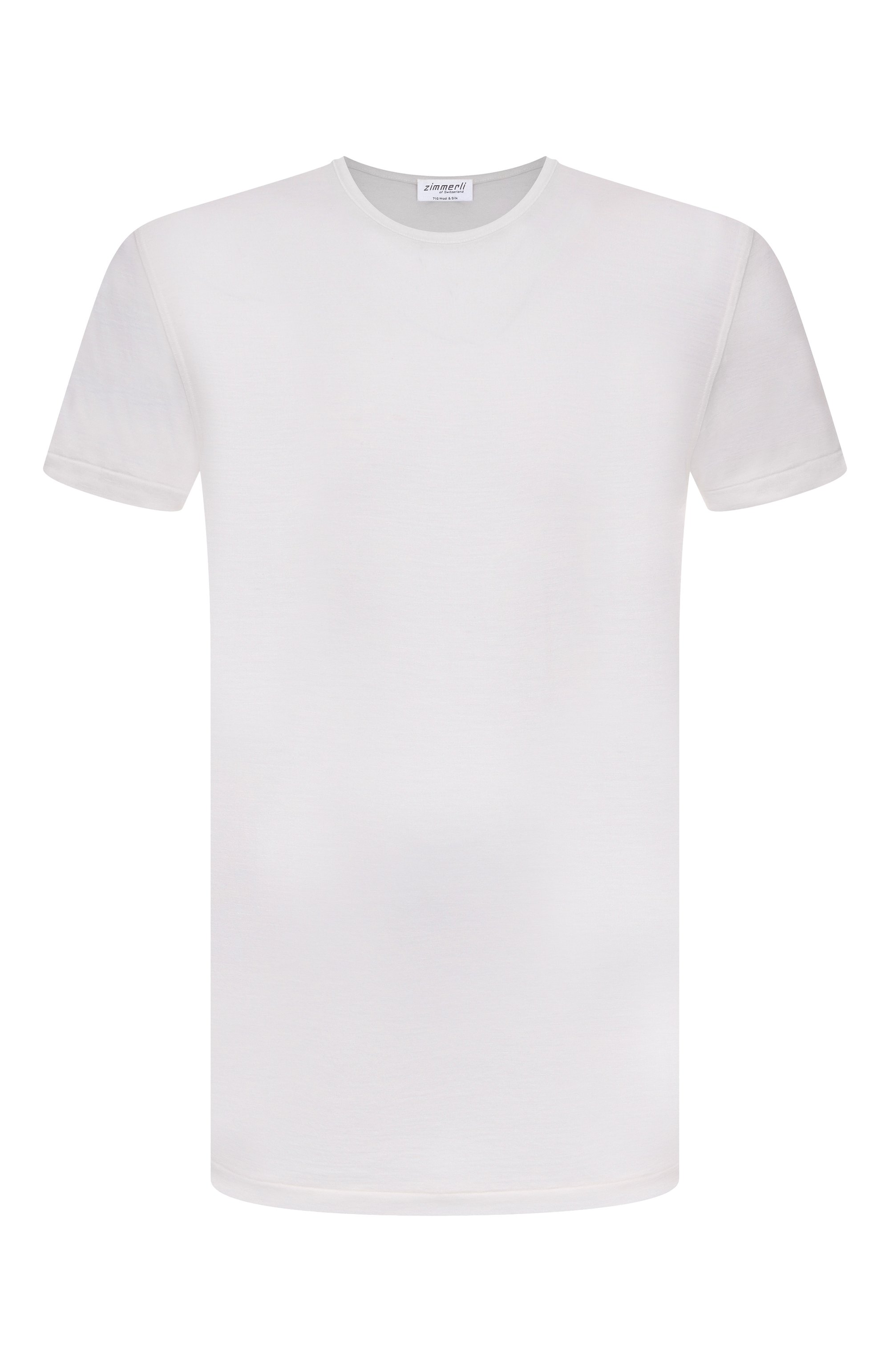 Футболка из шерсти и шелка ZIMMERLI, арт. 710-1450, фото 1