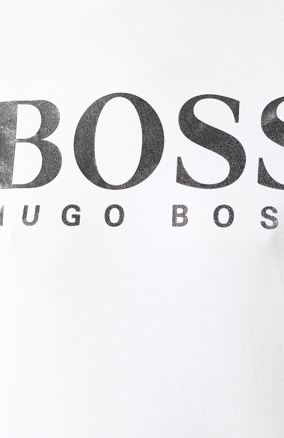 Хлопковая футболка BOSS белого цвета по цене 4800 руб., арт. 50423999, фото 5 Хлопковая футболка BOSS, арт. 50423999, фото 5