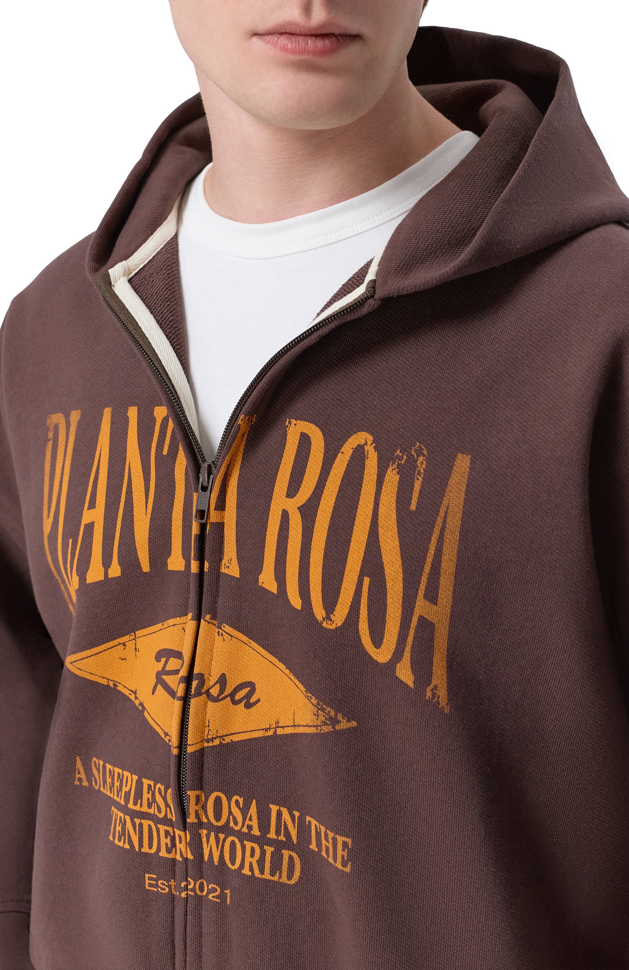 Хлопковая толстовка PLANTA ROSA, арт. PR/HZ/GINGER/470, фото 6