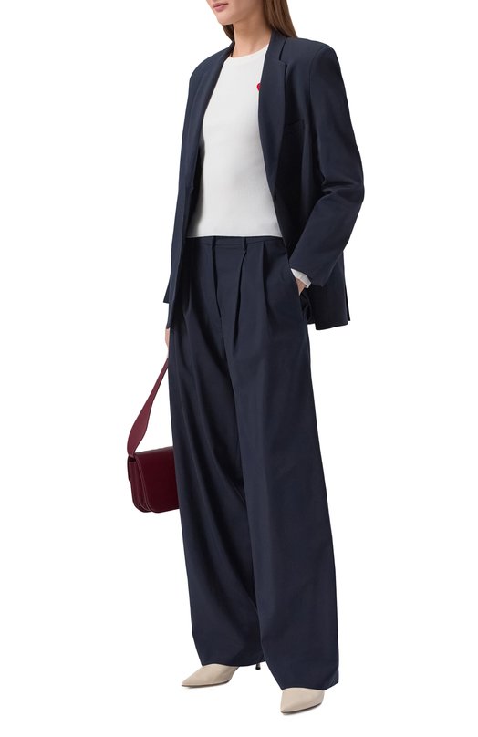 Пуловер из вискозы HUGO 50554317 Белый  50554317 Фото 2