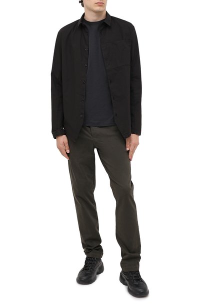 Хлопковая рубашка TRANSIT, арт. CFUTRMV310, фото 2