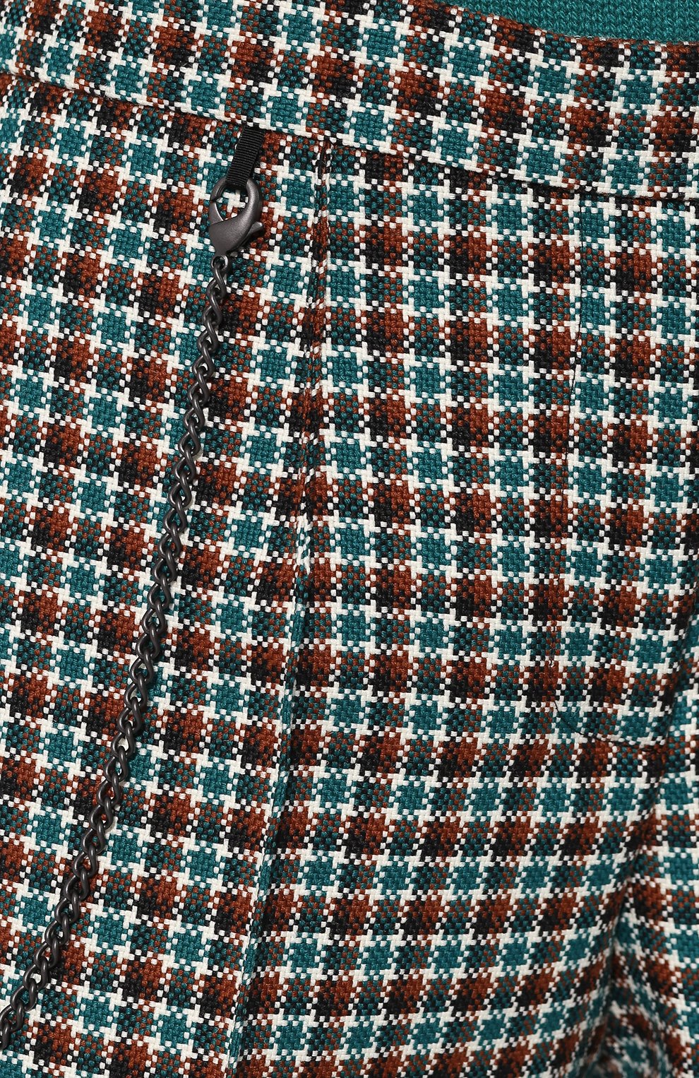 Шерстяные брюки с контрастной отделкой BOTTEGA VENETA, арт. 524281/VERY0, фото 5