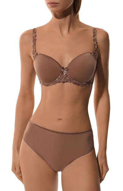 Трусы-слипы SIMONE PERELE бежевого цвета по цене 7460 руб., арт. 131777, фото 2 Трусы-слипы SIMONE PERELE, арт. 131777, фото 2