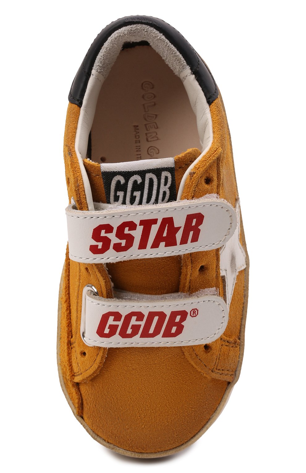 Замшевые кеды superstar GOLDEN GOOSE DELUXE BRAND, арт. GJF00111.F001977, фото 4