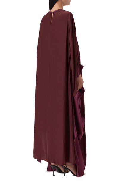Платье LANVIN бордового цвета по цене 329500 руб., арт. RW-DR0019-4778-A26, фото 3 Платье LANVIN, арт. RW-DR0019-4778-A26, фото 3