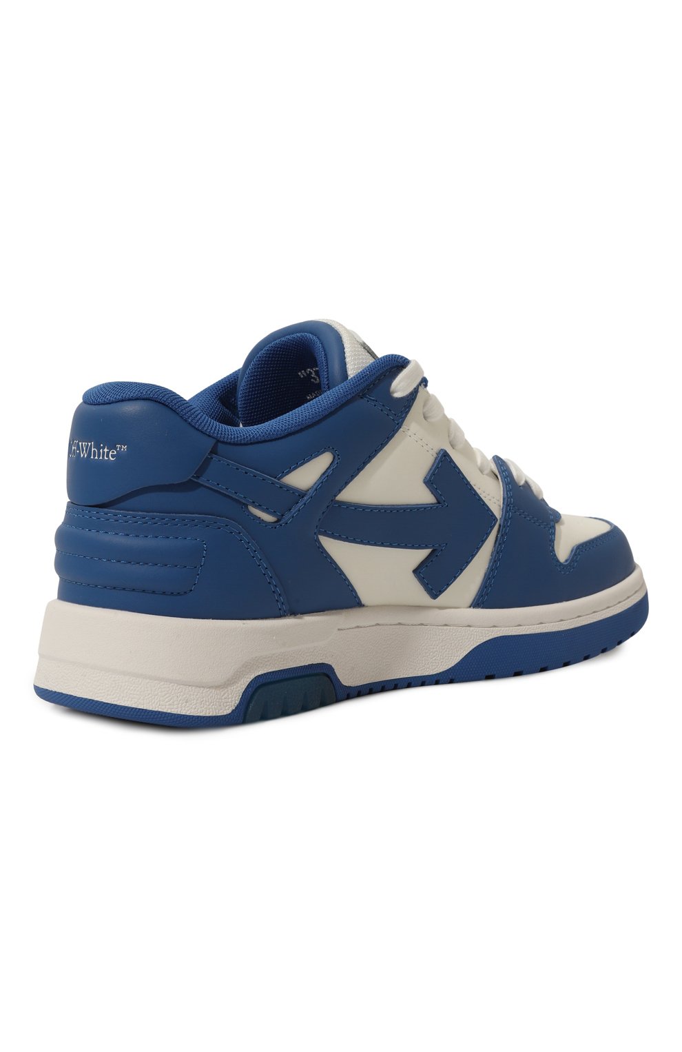 Кожаные кеды out of office OFF-WHITE, арт. 0BIA011S24LEA002/35-38, фото 3