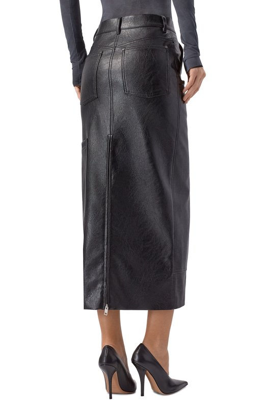 Юбка MSGM 3942MDD16AX/257804 Чёрный  3942MDD16AX/257804 Фото 4