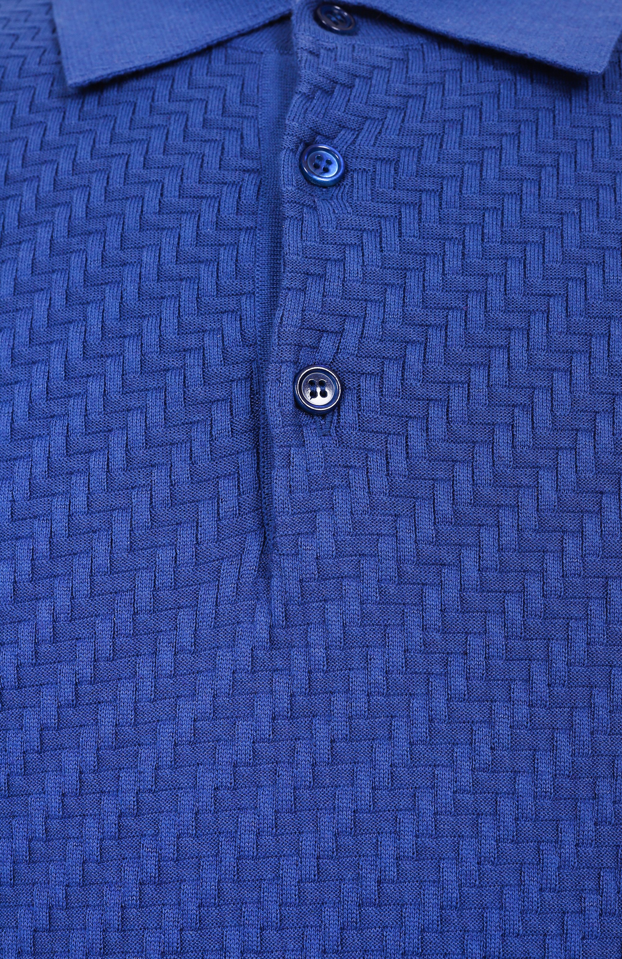 Поло из хлопка и шелка BRIONI, арт. UMR200/PAK22, фото 6