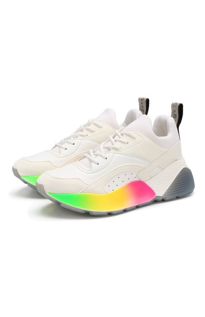 Кроссовки eclypse из эко-кожи на шнуровке STELLA MCCARTNEY, арт. 501777/W1FA4, фото 1