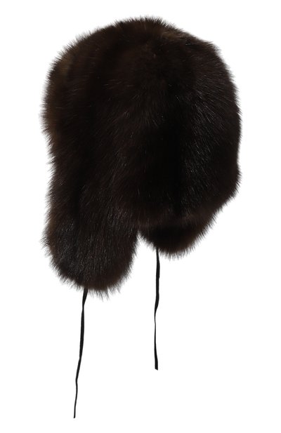 Шапка-ушанка из меха соболя яна FURLAND коричневого цвета по цене 780000 руб., арт. 0106201910081100000, фото 2 Шапка-ушанка из меха соболя яна FURLAND, арт. 0106201910081100000, фото 2