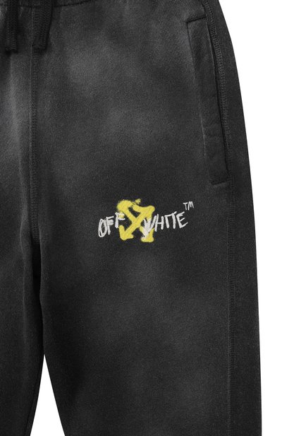 Хлопковые джоггеры OFF-WHITE, арт. 0BCH001S26FLE007_001, фото 3