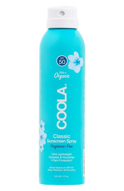 Женский солнцезащитный спрей для тела без запаха spf 50 (177ml) COOLA, арт. CL10408MRK