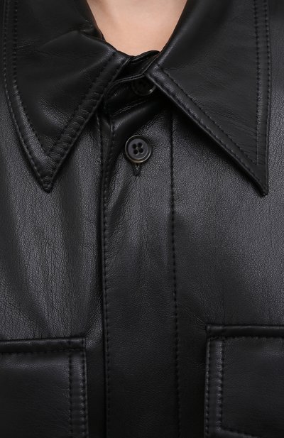 Комбинезон NANUSHKA черного цвета по цене 85200 руб., арт. ASHT0N_BLACK_VEGAN LEATHER, фото 5 Комбинезон NANUSHKA, арт. ASHT0N_BLACK_VEGAN LEATHER, фото 5