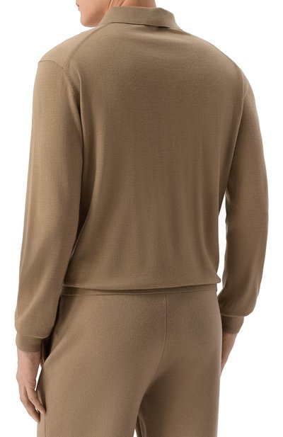 Поло из шерсти и шелка 12 STOREEZ, арт. 135800, фото 4