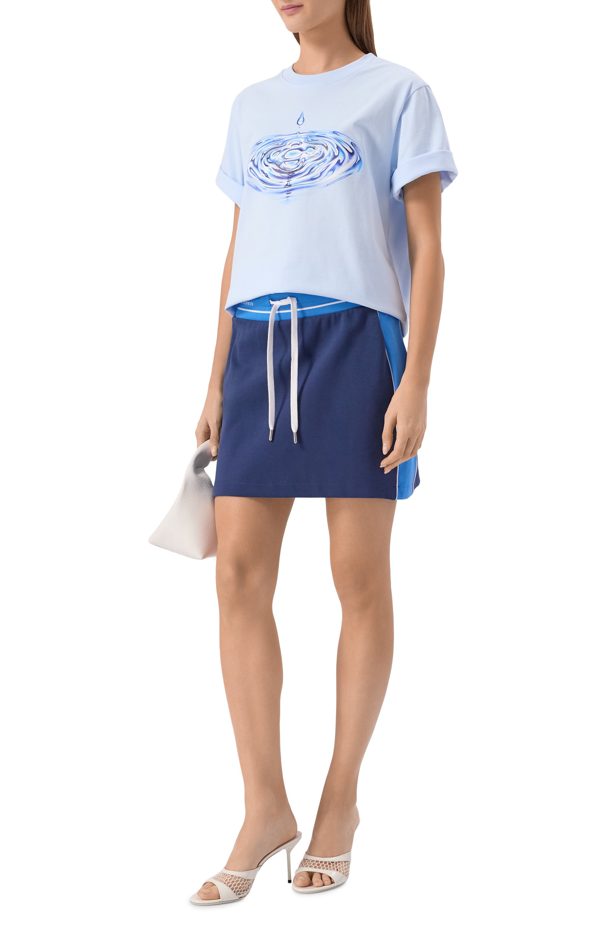 Хлопковая футболка CASABLANCA, арт. M-SP26-JTS-001-05, фото 2