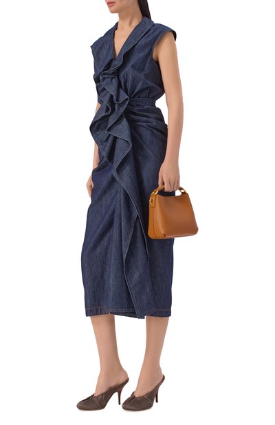 Сумка DRIES VAN NOTEN коричневого цвета по цене 148000 руб., арт. 261-011561/902, фото 3 Сумка DRIES VAN NOTEN, арт. 261-011561/902, фото 3