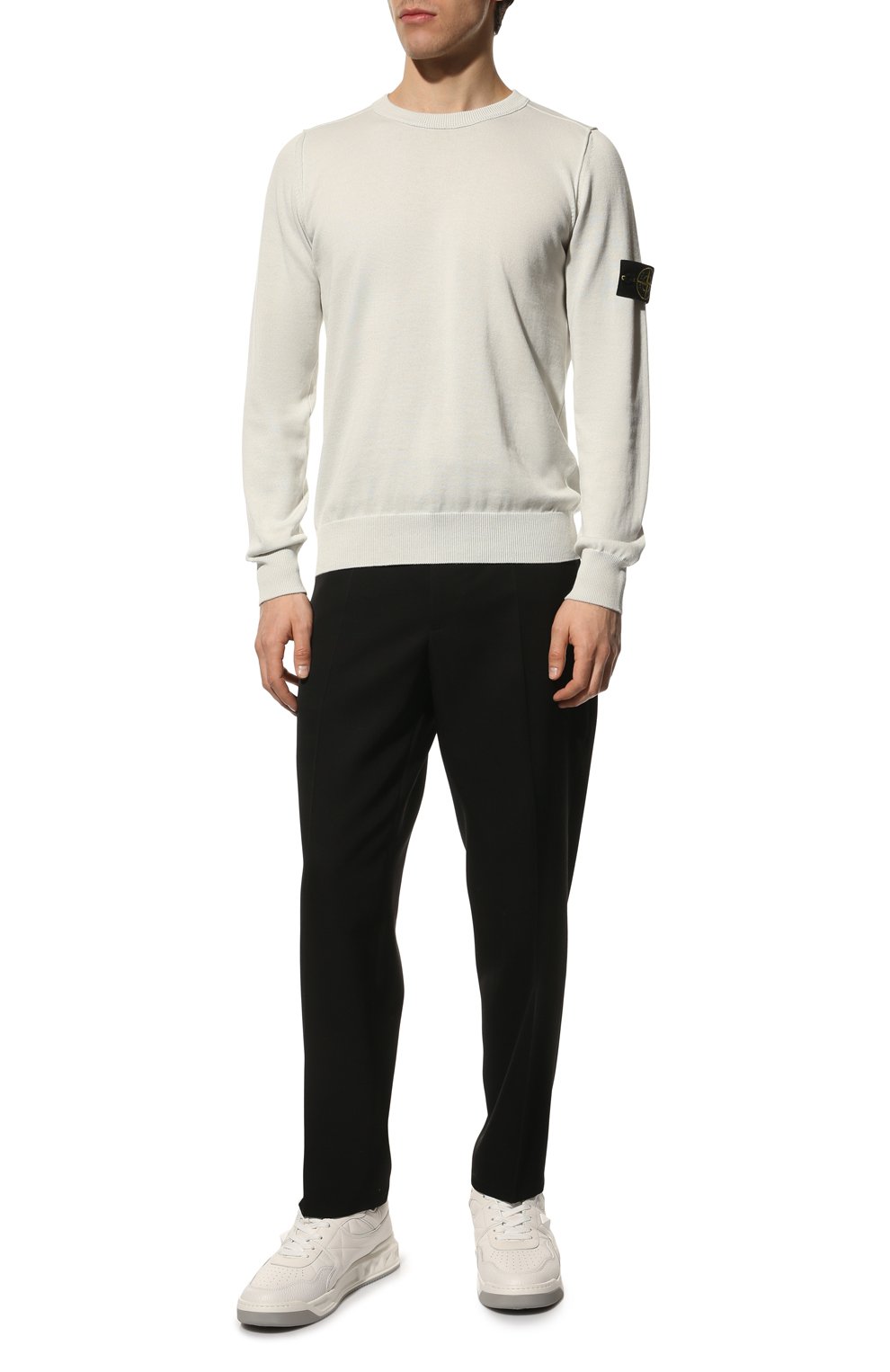 Хлопковый джемпер STONE ISLAND, арт. 7615540B2, фото 2