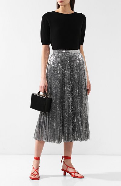 Кашемировый топ DRIES VAN NOTEN черного цвета по цене 44650 руб., арт. 191-11228-7711, фото 2 Кашемировый топ DRIES VAN NOTEN, арт. 191-11228-7711, фото 2
