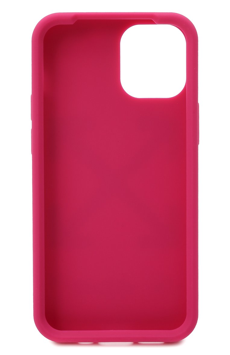 Чехол для iphone 12/12 pro OFF-WHITE фуксия цвета, арт. 0WPA020R21PLA005 | Фото 2 (Материал: Пластик; Нос: Не проставлено; Региональные ограничения белый список (Axapta Mercury): Не проставлено)