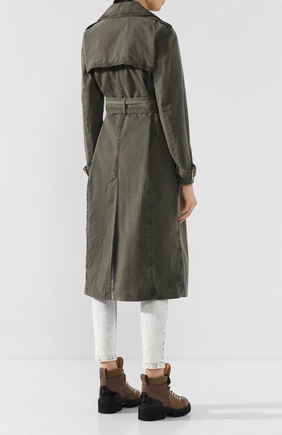 Хлопковый тренч MICHAEL MICHAEL KORS, арт. MH92J3HD0X, фото 4