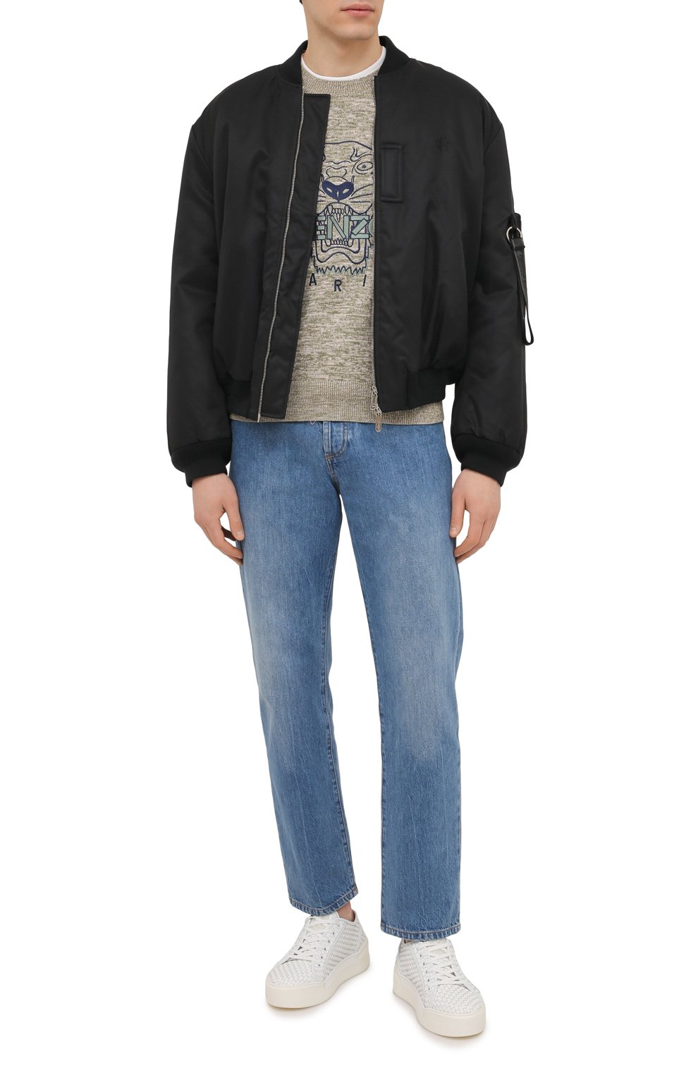 Хлопковый свитер KENZO, арт. FC55PU6993XA, фото 2