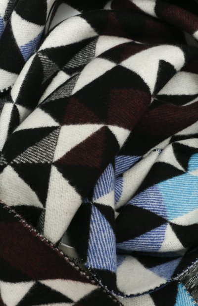 Шарф из шерсти и кашемира PIACENZA CASHMERE 1733, арт. 0PTICAL/84142, фото 4