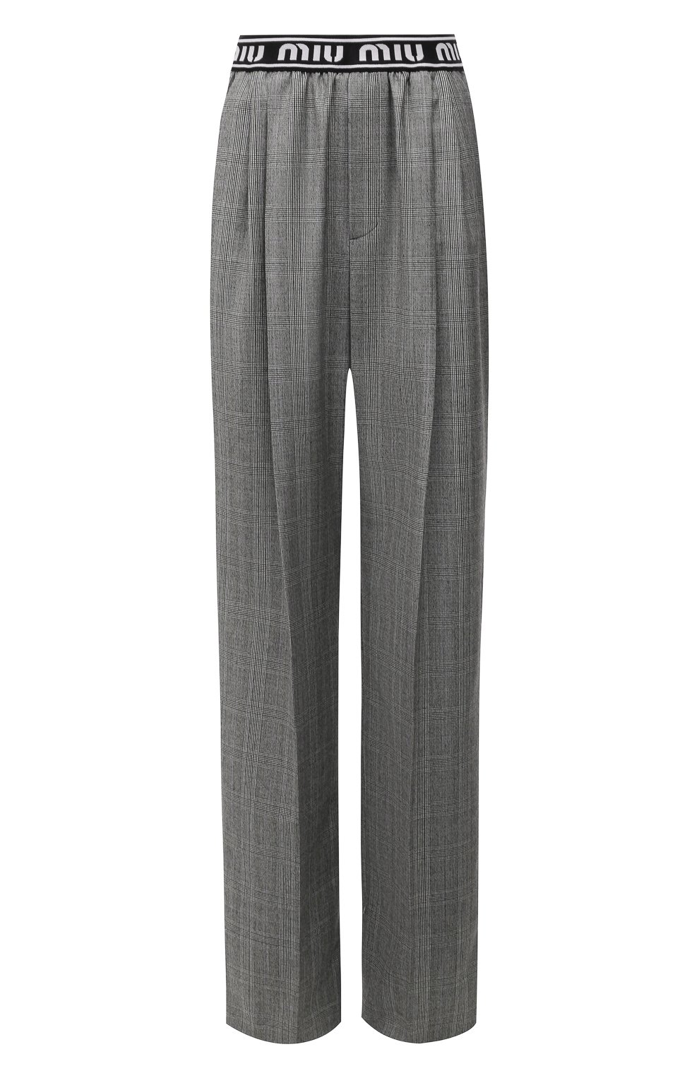 Шерстяные брюки MIU MIU, арт. MP1430-1JJ8-F0154, фото 1