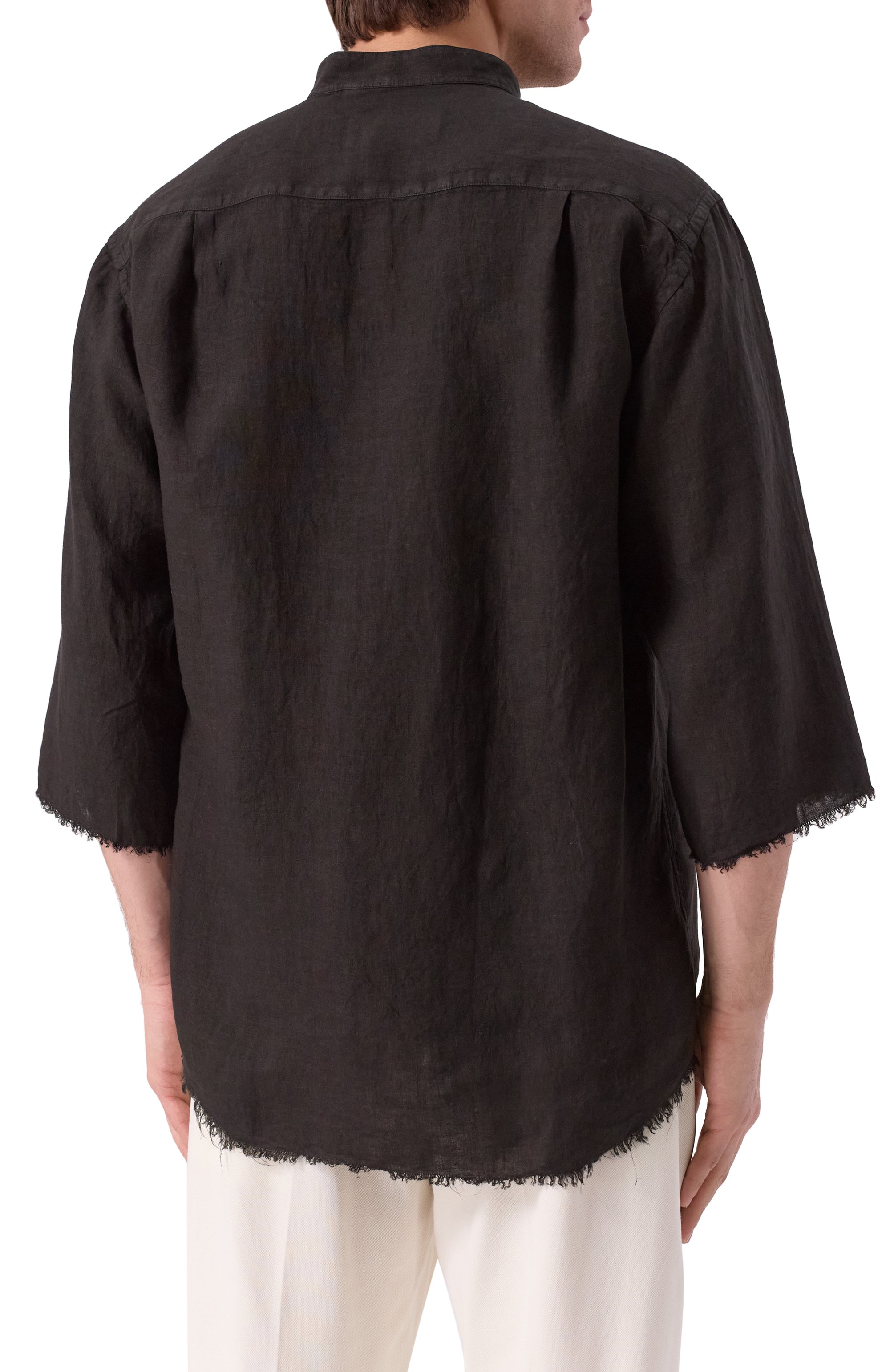 Льняная рубашка INLINUM, арт. VALENTIN0TREQUARTI_5, фото 4