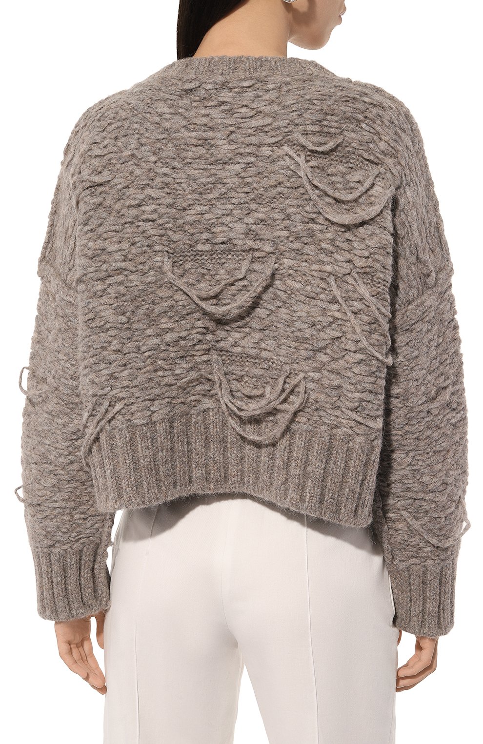 Шерстяной свитер ISABEL BENENATO, арт. DK62F24, фото 4