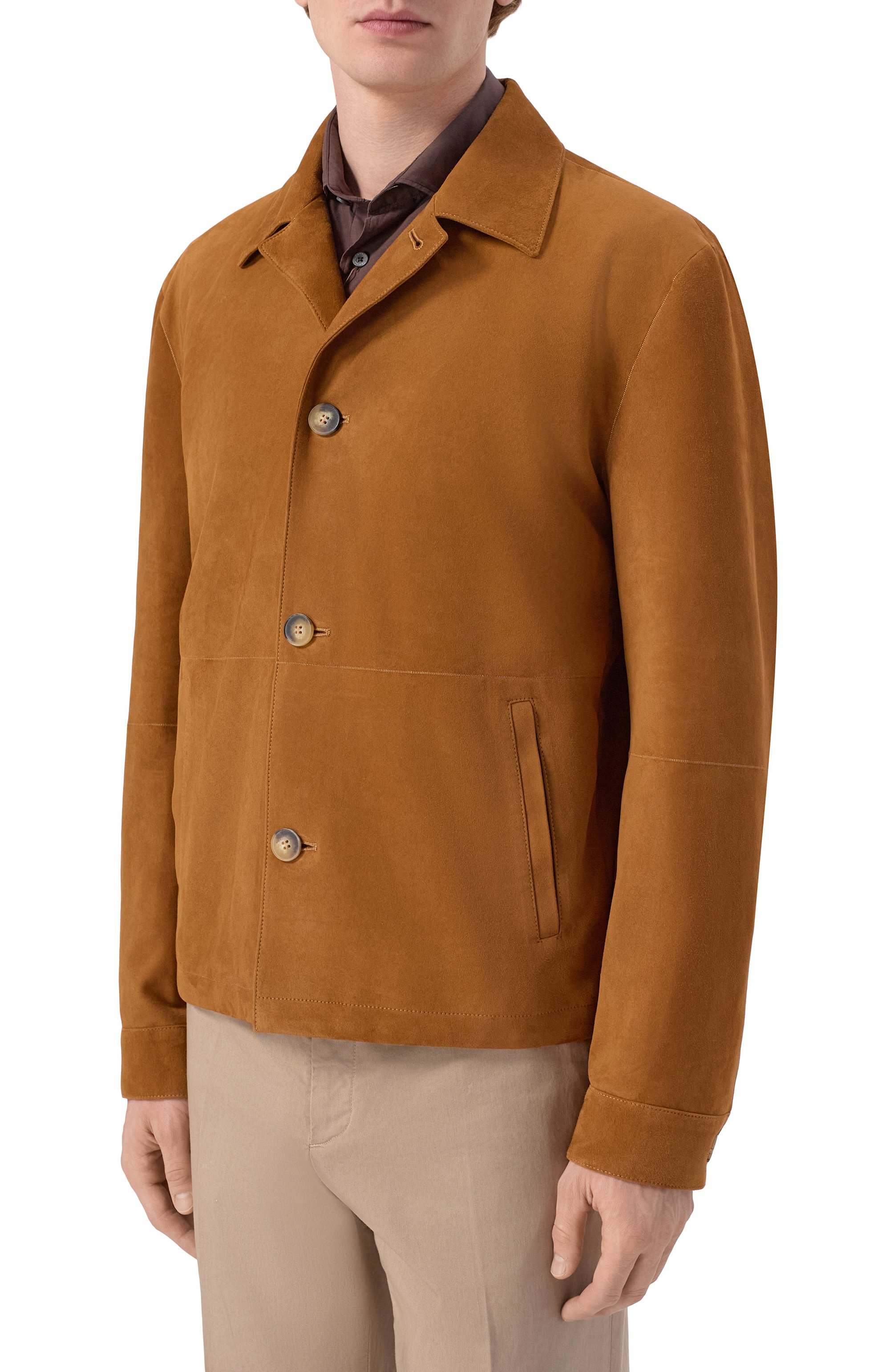 Замшевая куртка ANDREA CAMPAGNA, арт. 232619/AC/00332I, фото 3