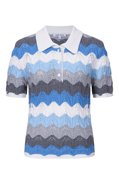 Женское хлопковое поло ADDICTED, арт. AD2634