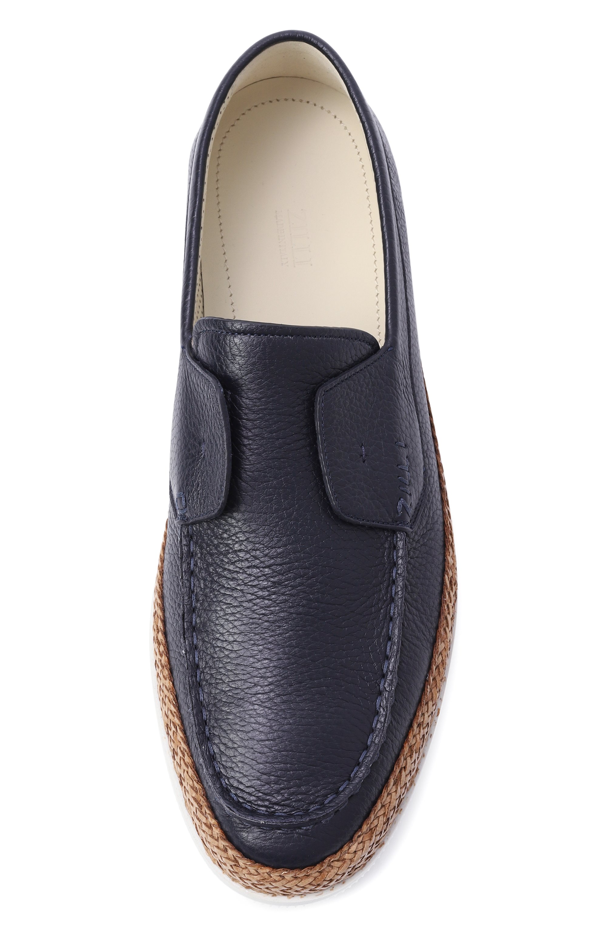 Кожаные лоферы ZILLI, арт. H0206AM1947VPAP01, фото 6