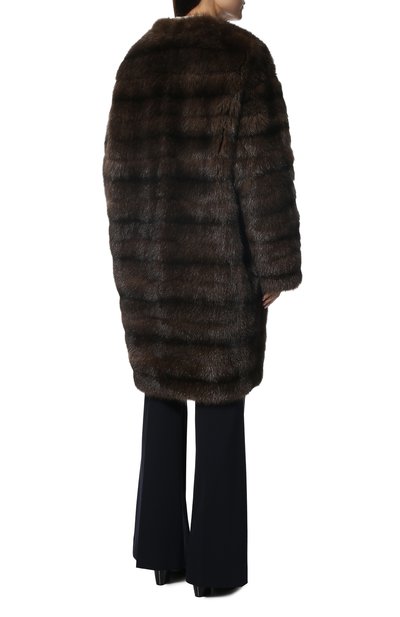 Шуба из меха соболя VALENTINO, арт. UF3FAA303AF, фото 4