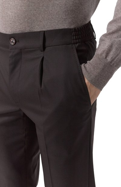 Шерстяные брюки STEFANO RICCI, арт. M1T4300090/W609, фото 5