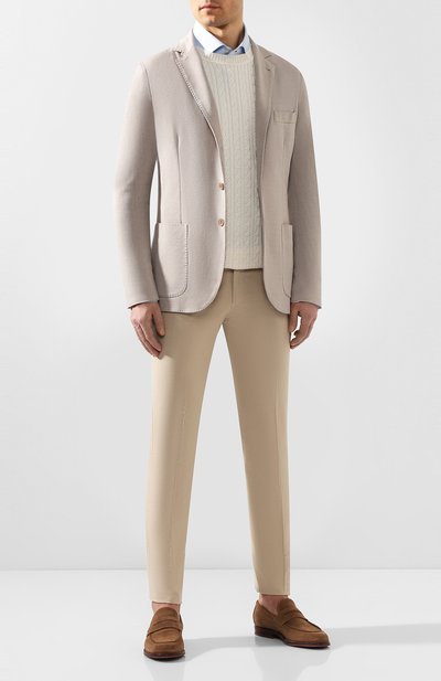 Пиджак из хлопка и шелка LORO PIANA, арт. FAE8388, фото 2