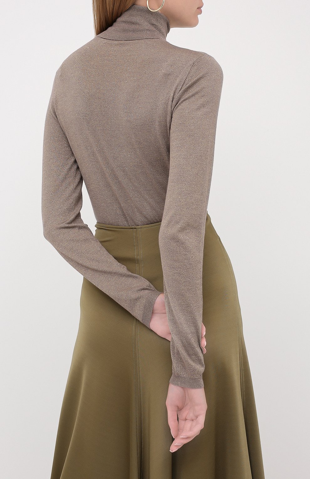 Водолазка из кашемира и шелка BRUNELLO CUCINELLI, арт. M41800063P, фото 4