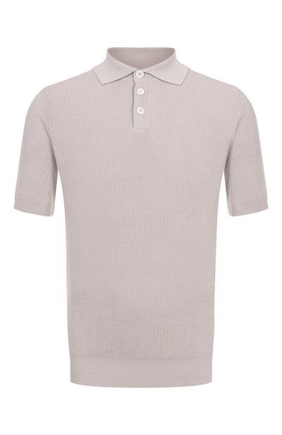 Мужская хлопковое поло BRUNELLO CUCINELLI, арт. M29400005