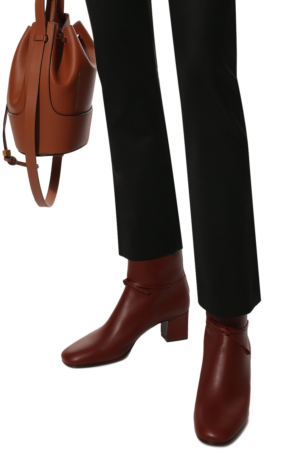 Кожаные ботильоны mariel LORO PIANA, арт. FAL2952, фото 3