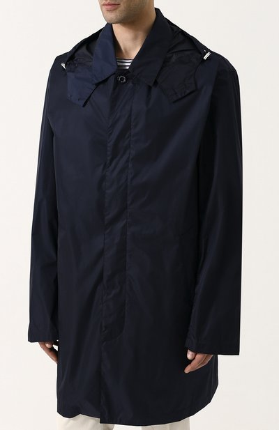 Однобортный плащ на пуговицах с капюшоном MACKINTOSH, арт. GENTS GM-043B/E901/E901, фото 3