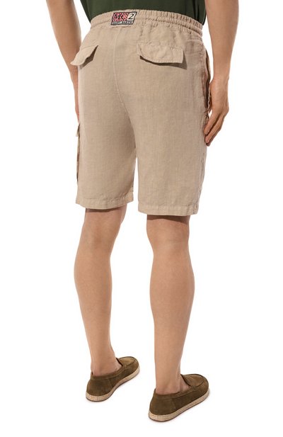 Льняные шорты MC2 SAINT BARTH, арт. STBM/MARSEILLE/00122F, фото 4