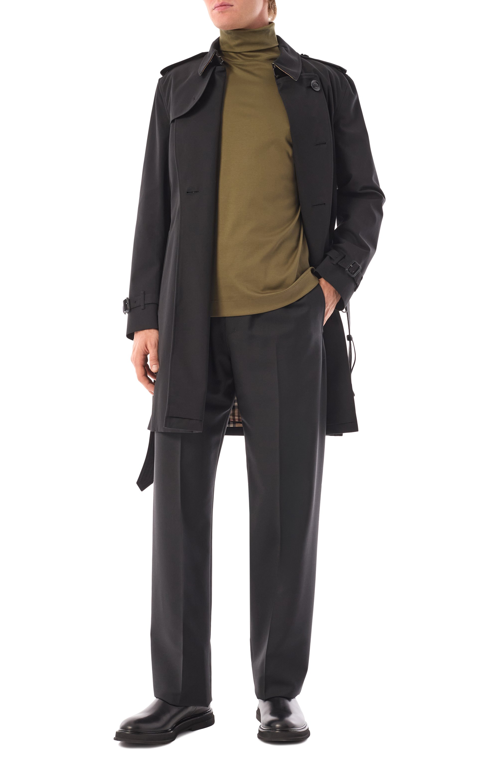 Шерстяные брюки GIVENCHY, арт. BM51DG/100H, фото 2