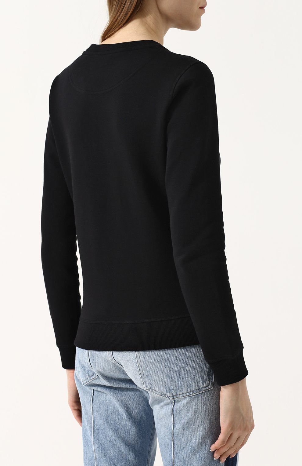 Хлопковый свитшот с контрастной вышивкой KENZO, арт. 2SW7104XI, фото 4