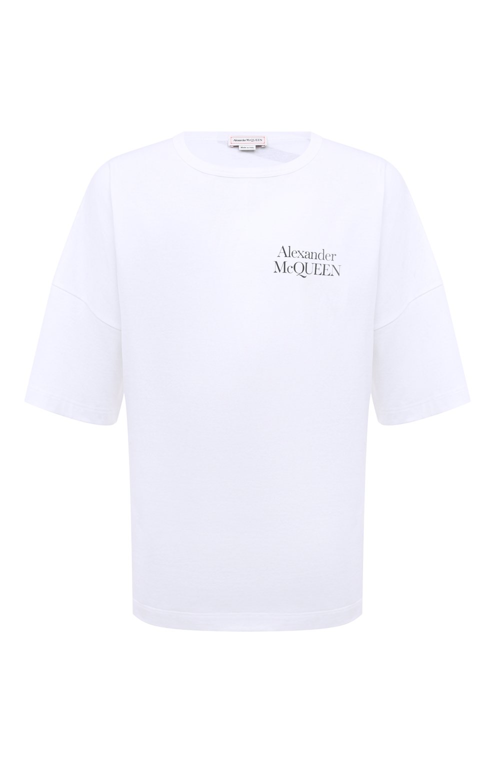 Хлопковая футболка ALEXANDER MCQUEEN, арт. 750655, фото 1