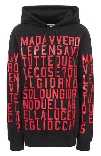 Женский хлопковое худи MSGM, арт. 3942MDM108N/257999