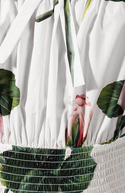 Хлопковое платье DOLCE & GABBANA, арт. F6H9BT/HS5FZ, фото 5