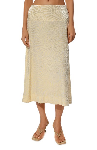 Юбка из вискозы JIL SANDER, арт. J01MA0010-J65012, фото 3