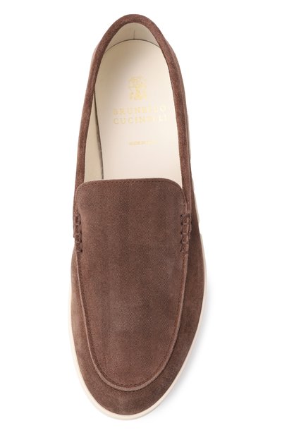 Замшевые лоферы BRUNELLO CUCINELLI, арт. MZUHVSP335, фото 5