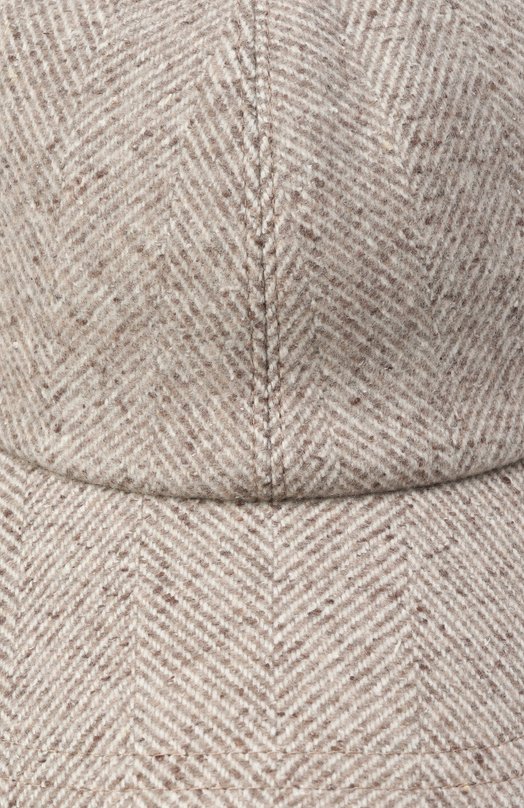 Бейсболка из кашемира и шелка Brioni 04890M/0D315 Бежевый  04890M/0D315 Фото 3