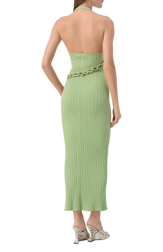 Платье из вискозы Iro WM33KELLIA Зелёный  WM33KELLIA Фото 3